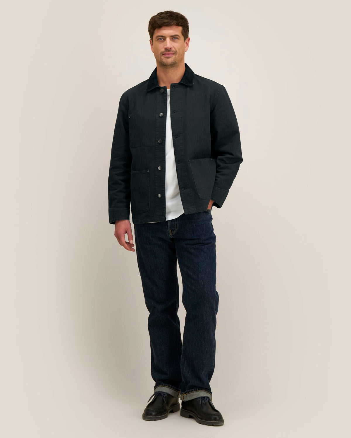 Chore Jacket - G. Dyed Black