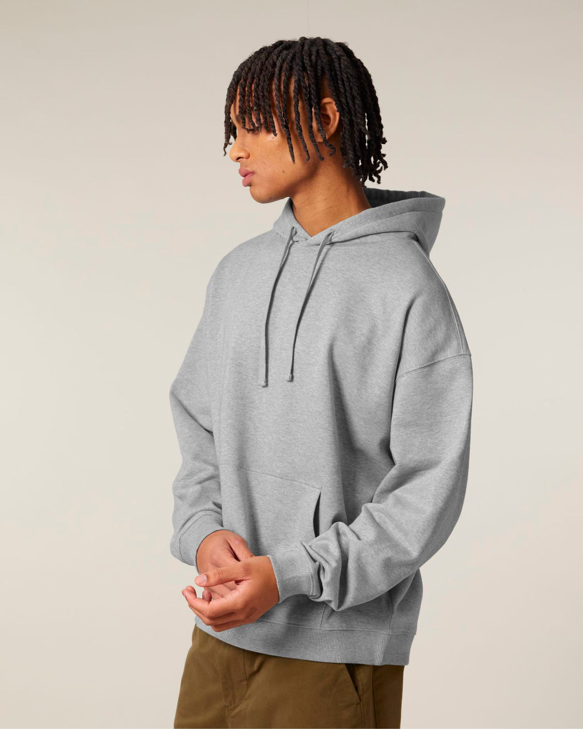 TLKS Slammer 2.0 Huppari Over-sized - Heather Grey
