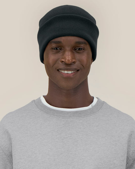 Rib Beanie 2.0 - Black