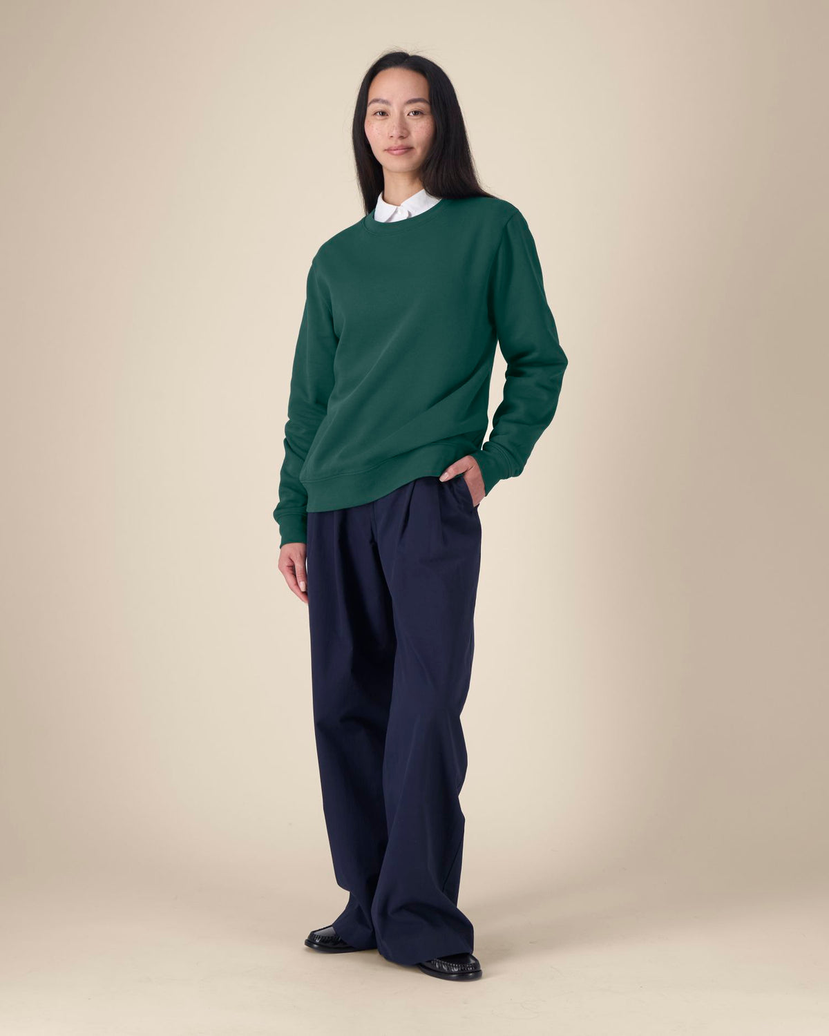 Stella Thinker - Glazed Green